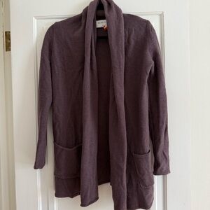Babaton Mauve Knit Long Sleeve Sweater